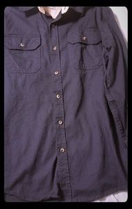 Wrangler button up long sleeve shirt